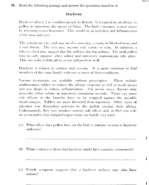 question paper