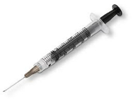 syringe creates a vacuum