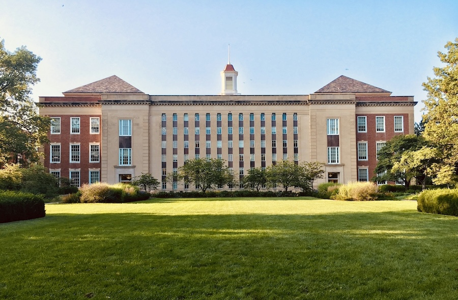 University building with modern accessible design