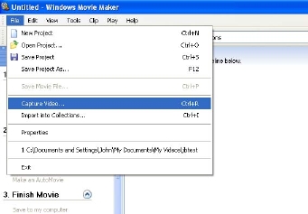 capture video