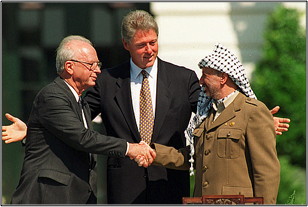 clinton, rabin and arafat