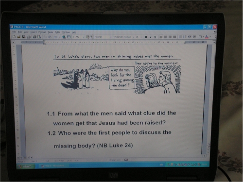 using magnification software